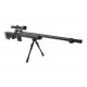 Well модель снайперской винтовки MB4405D Spring (with scope & bipod) BK